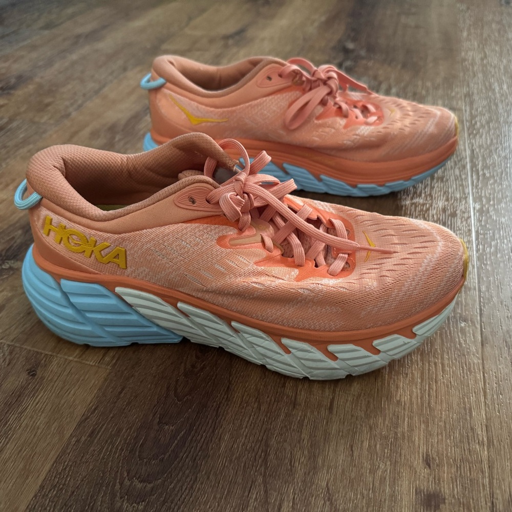 Women's HOKA Gaviota 4 Running Shoes - Picture 5 of 8